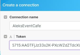 Create connection